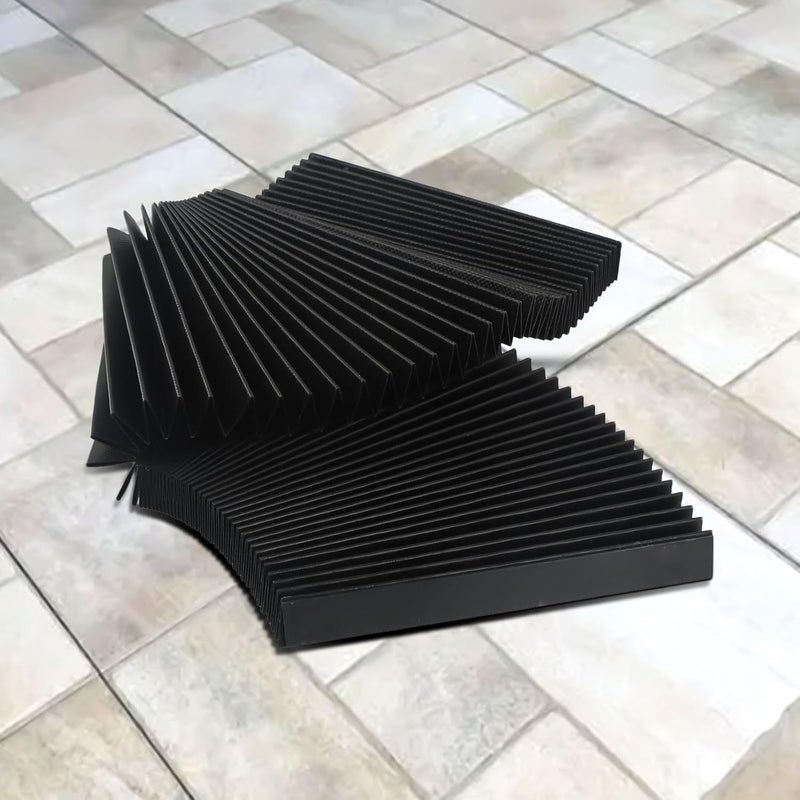 Clashpower CNC Machine Accordion Dust Cover,Milling Machine Flexible Protective Cover,Bellows Waterproof Protective Cover(130mm), as picture show, CN050T24K9FSC6LZ7C64038MBCVH - Image 5